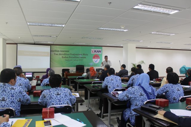 Pelatihan Asesor 1-2 Oktober 2015